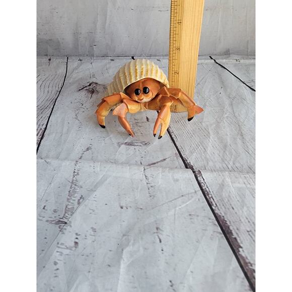 Hermit Crab Creatures Figure Safari Ltd Crustation Ocean Life Toy Cake Topper - Picture 8 of 8